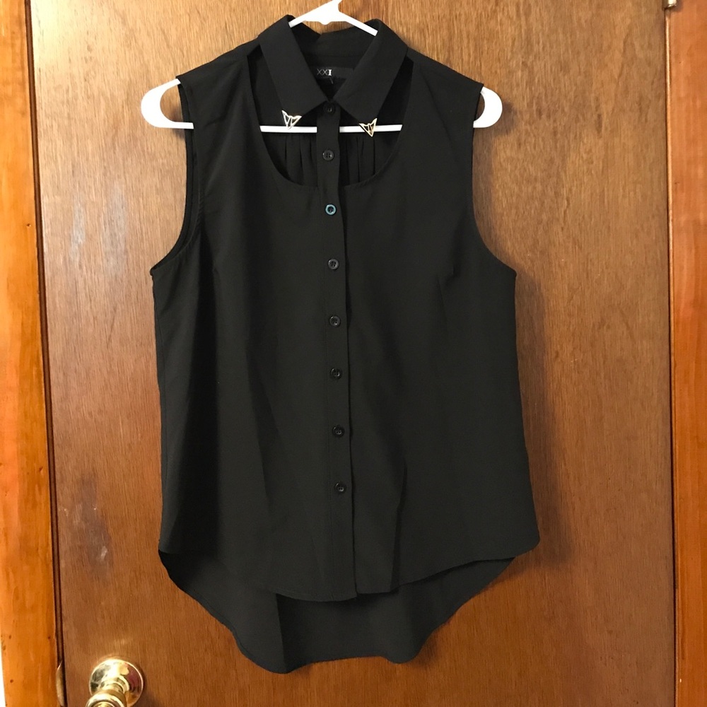 Forever 21 Black Tank Top