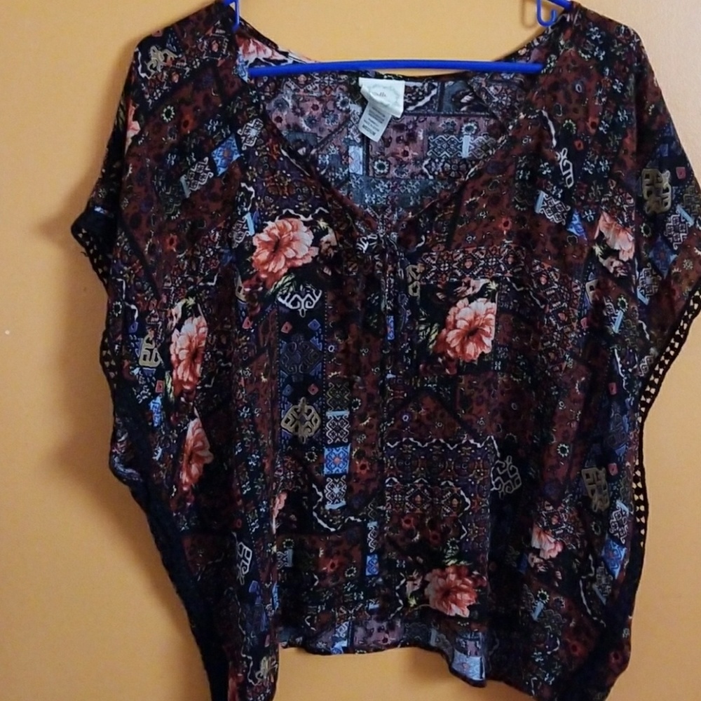 Hippy dippy peasant top