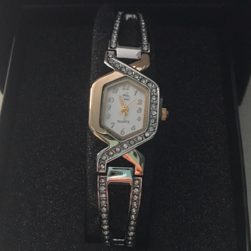 Watch- silver and gold plated