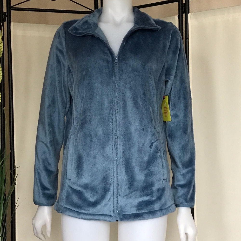 COZY ZIP UP JACKET MEDIUM BRAND NEW