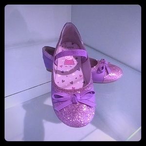 Peppa pig purple ballerina shoes