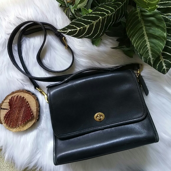 Coach Handbags - Coach vintage black purse