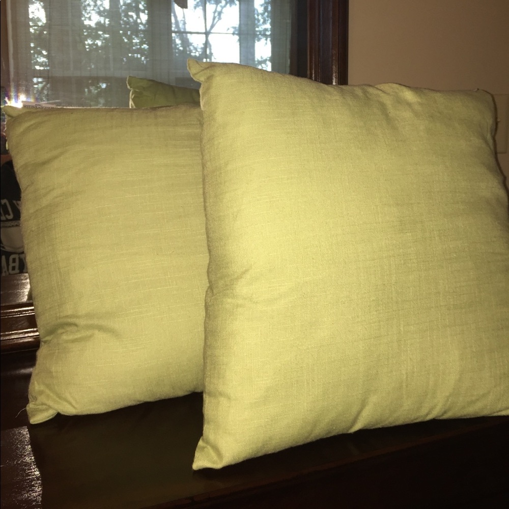 Green Throw Pillows