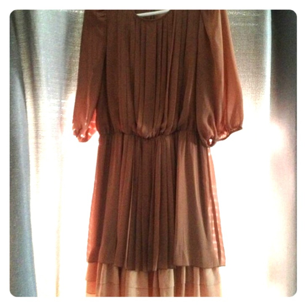 *SOLD* Jessica Simpson Chiffon Pleated Dress