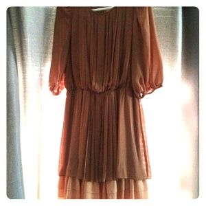 *SOLD* Jessica Simpson Chiffon Pleated Dress