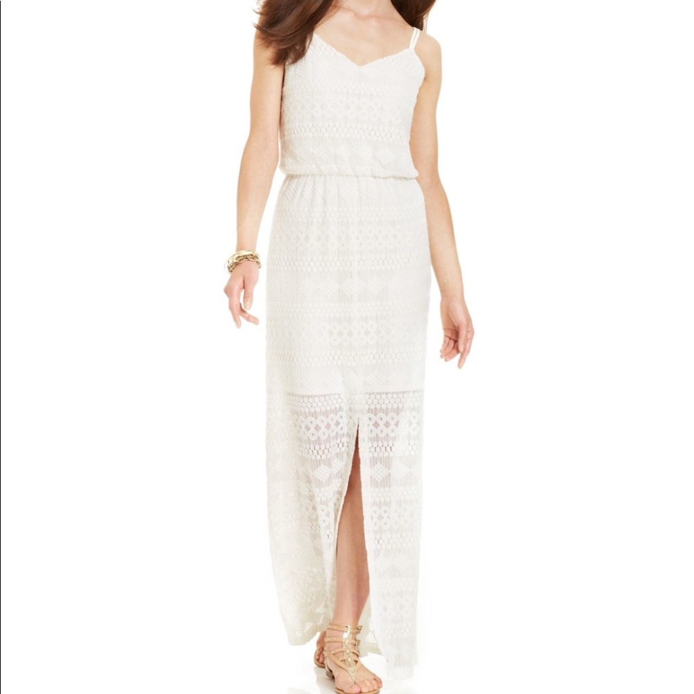 Vince camuto Crochet-Lace Maxi Dress