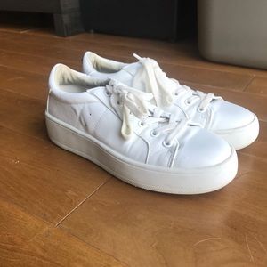 Steve Madden White Sneakers
