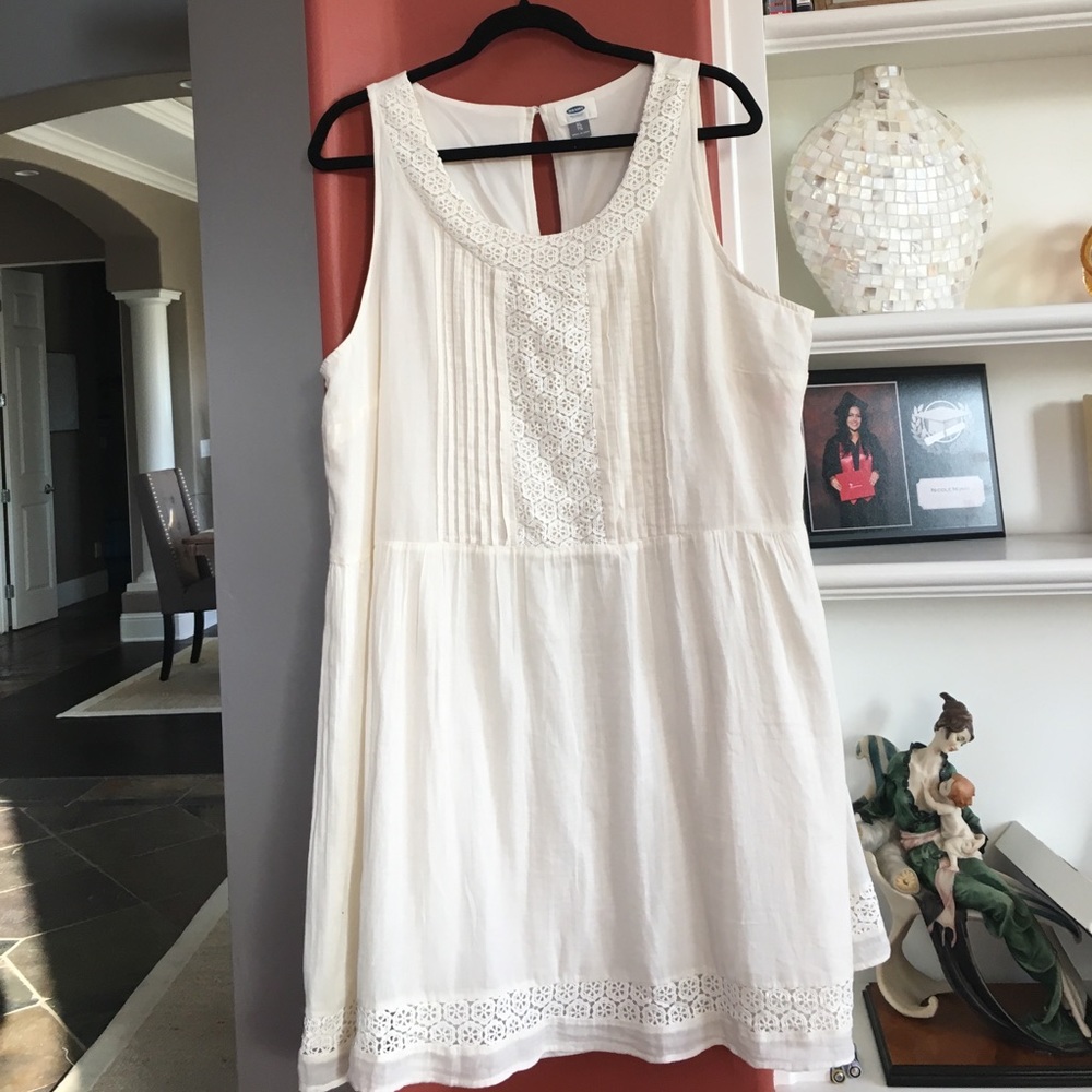 Off white dress