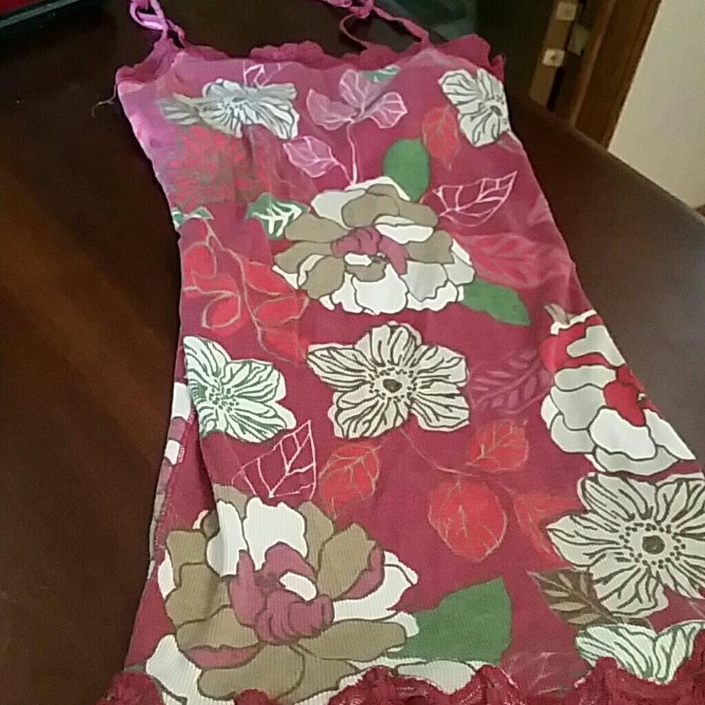 Spaghetti strap tank