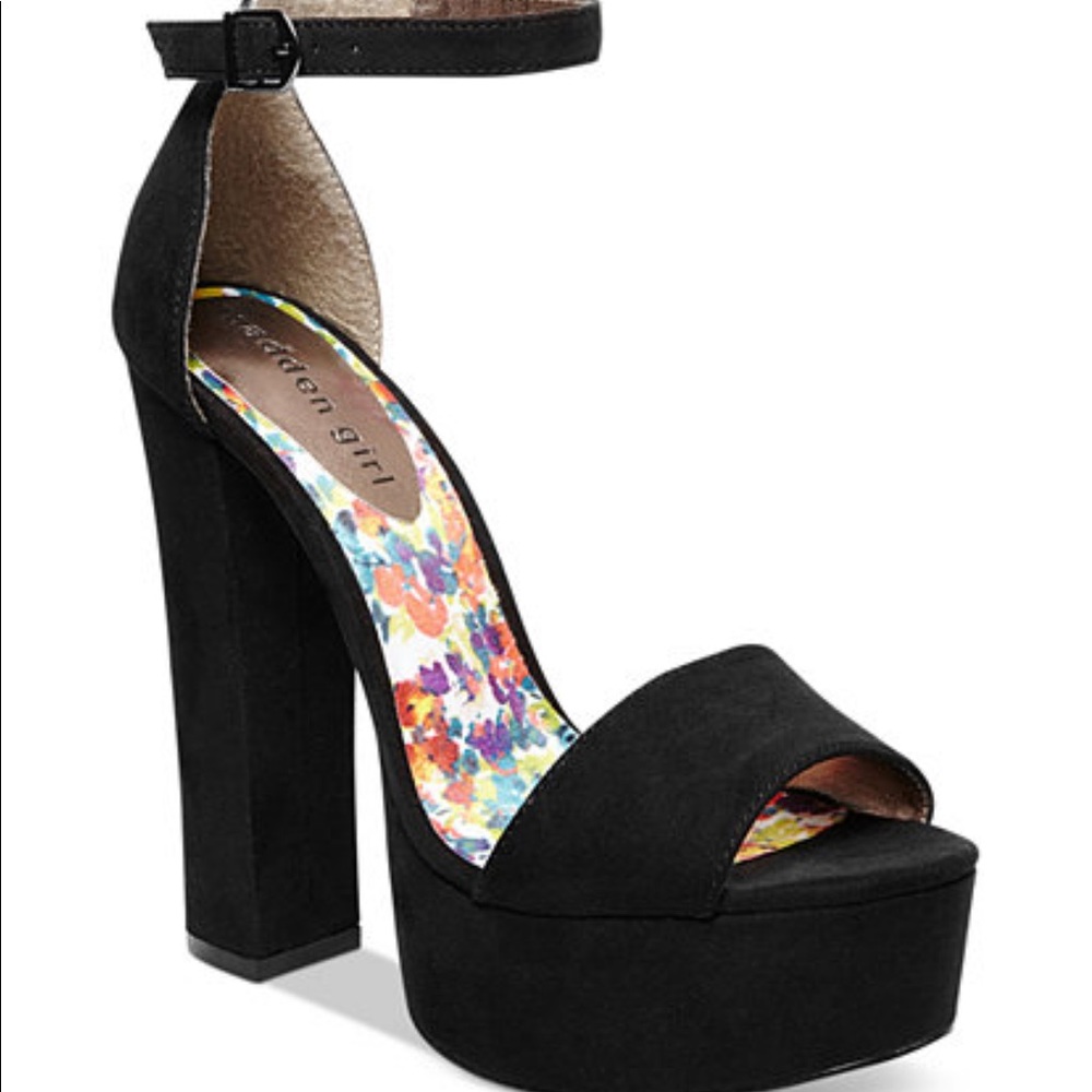Madden Girl Wallflwr Two-Piece Platform Sandals