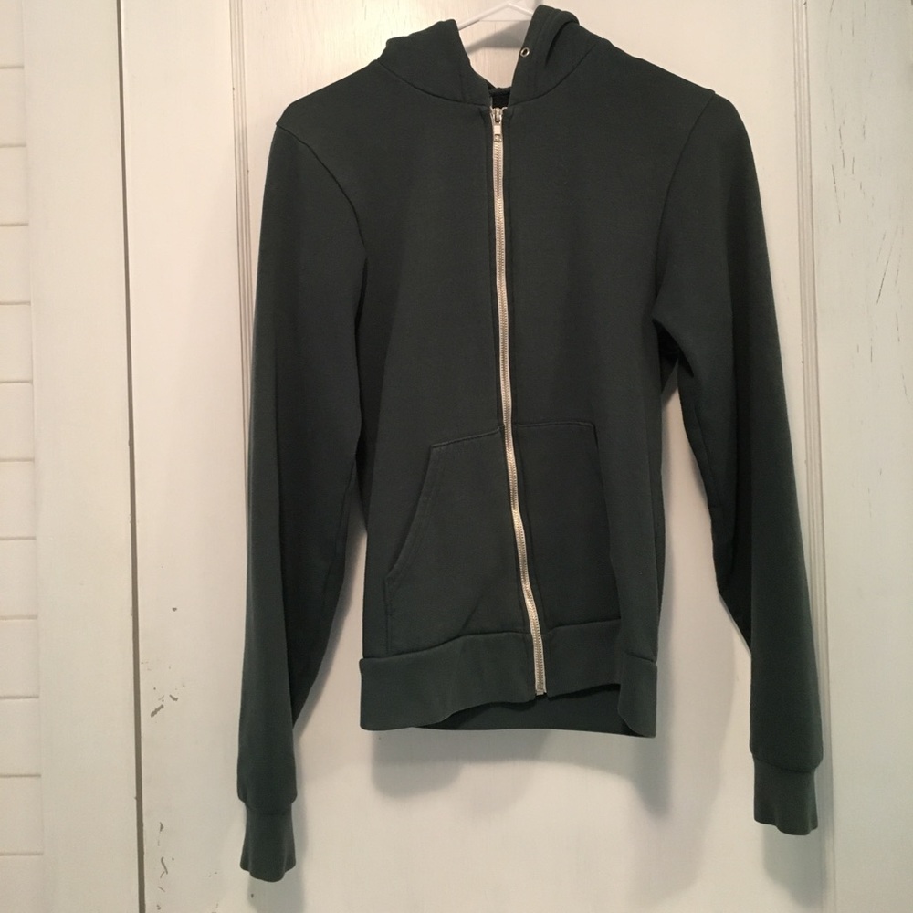 American Apparel zip up hoodie