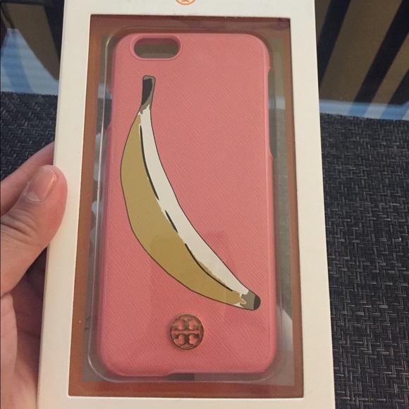 NWT Tory Burch IPhone 6 case with banana decor - Picture 2 of 4