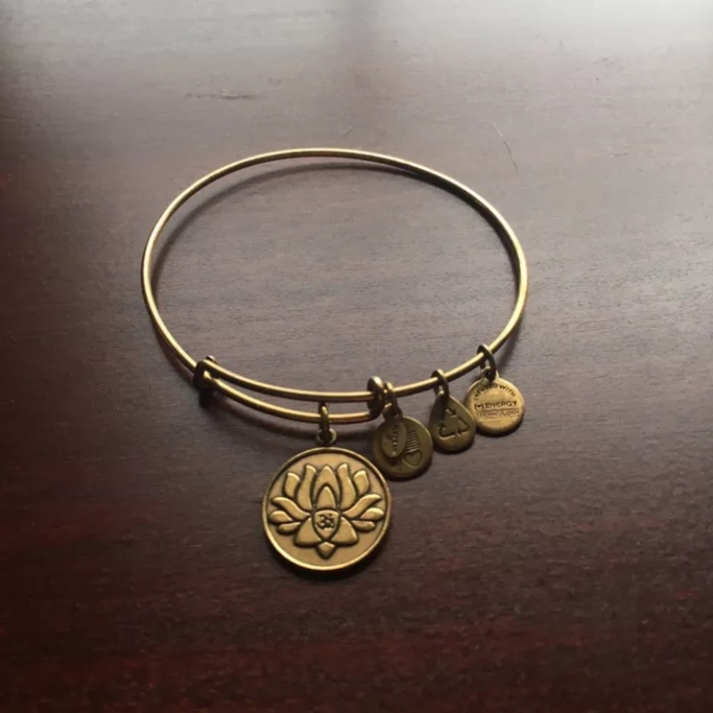 Alex and Ani Lotus Bracelet