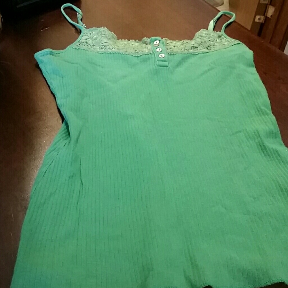 Spaghetti strap tank