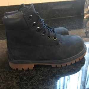 Navy blue timberlands toddler boy ❗️PRICE FIRM