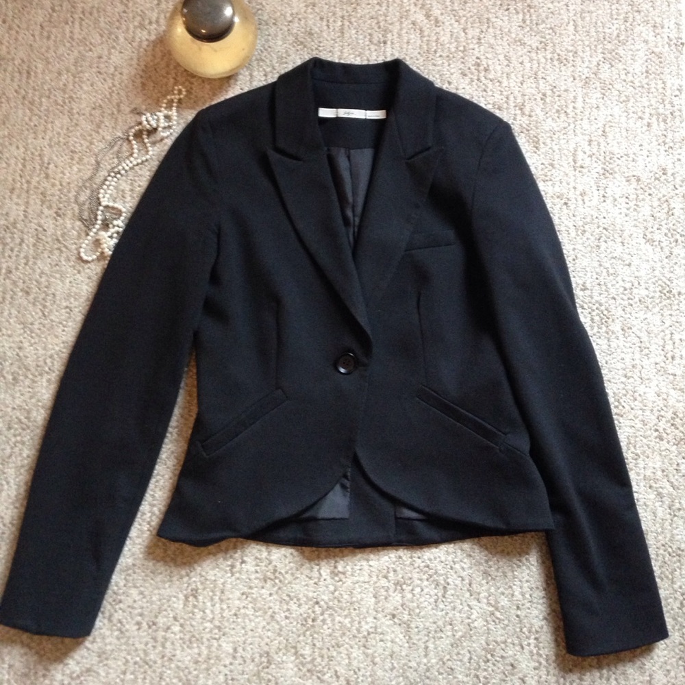 Gibson Black Lined Blazer Size Small