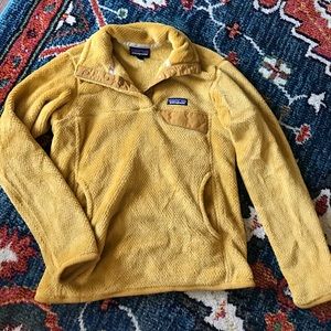 Mustard Patagonia Pullover