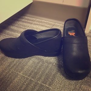 Pro XP Dansko Clogs, black oiled leather