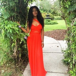 This is an original Betsy Adams gown.