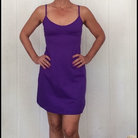 Mossimo Supply Co. Dresses & Skirts - WOMENS PURPLE STRAPPY BACK DRESS MEDIUM