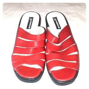 Romika Red Shoes Size 8