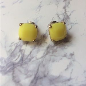 Yellow Stone Earrings