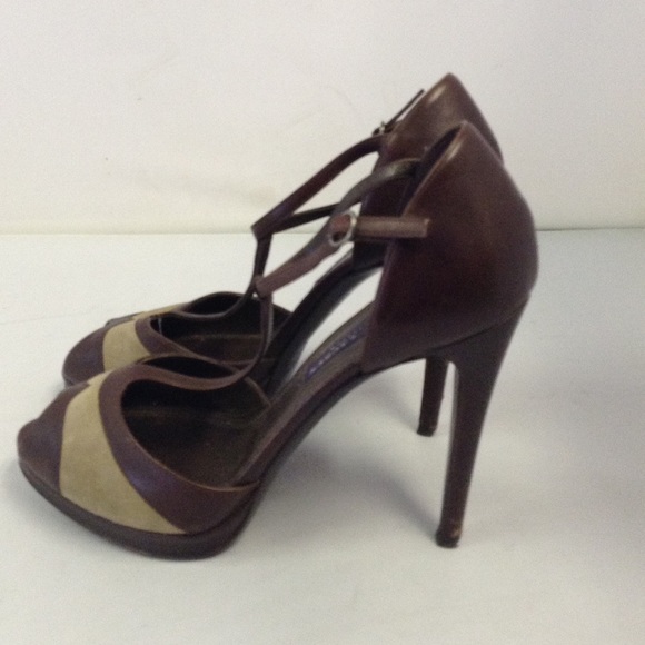 Ralph Lauren Purple Label Heels size 8 - Picture 2 of 5
