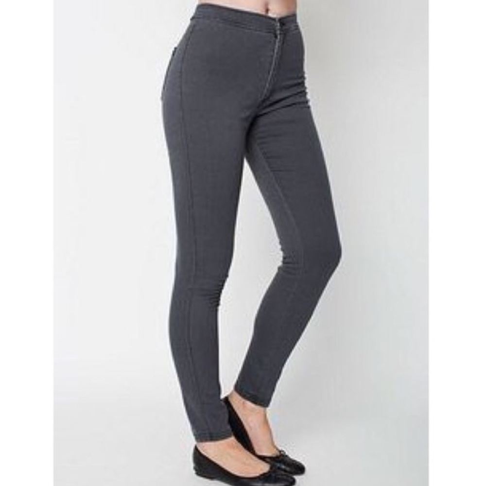 American Apparel gray easy jeans!