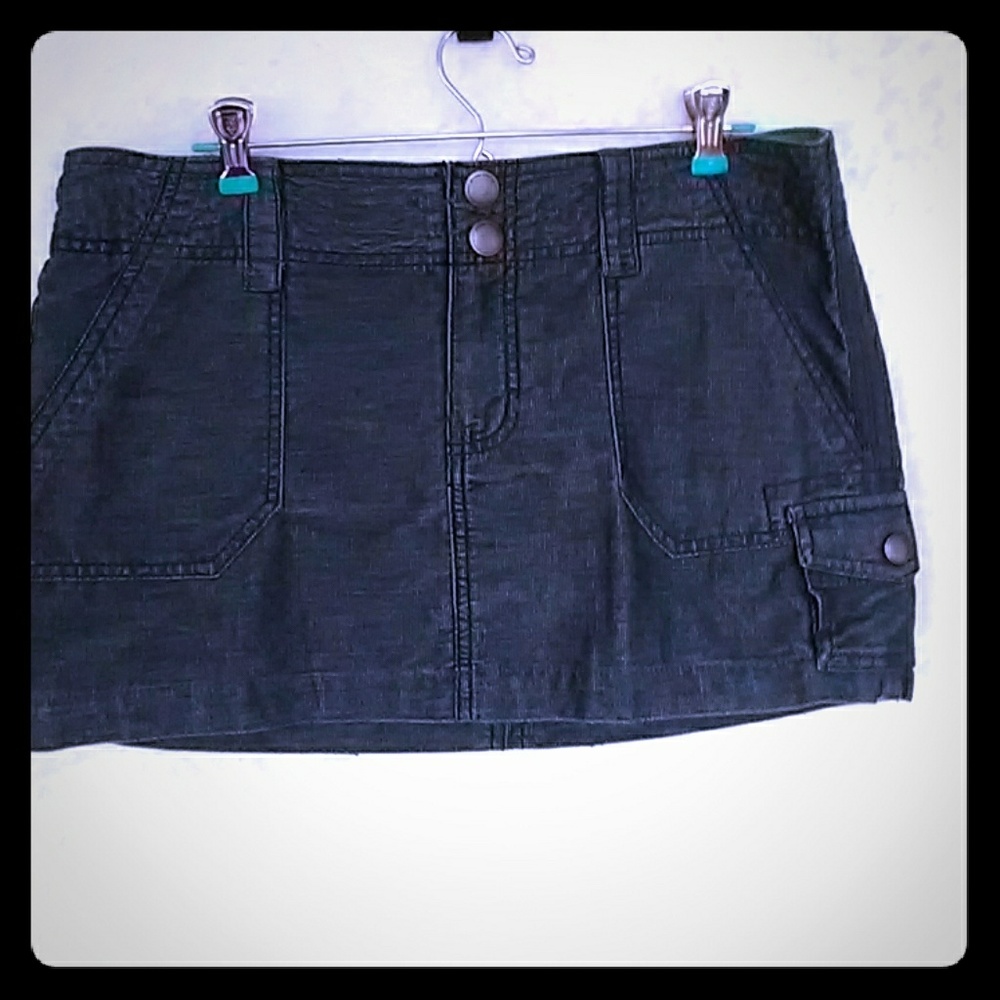 Cargo mini skirt
