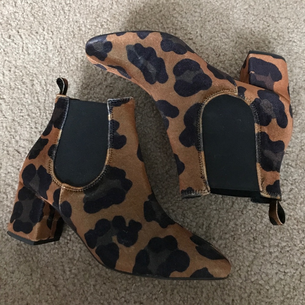 Crosswalk Leopard booties