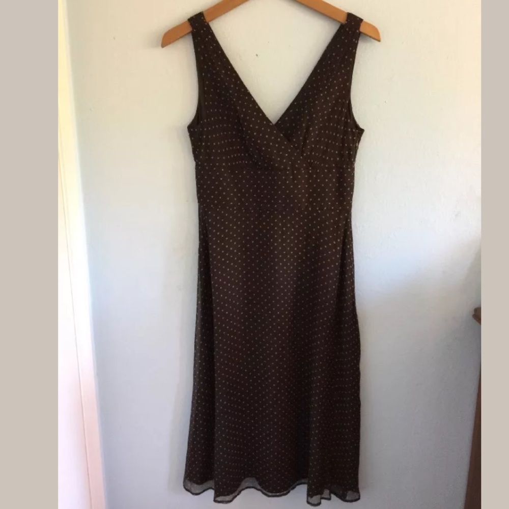 🎉SOLD🎉J Crew Silk Chiffon Summer Dress