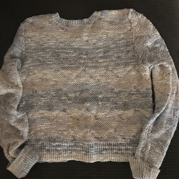 FREE PEOPLE ---SHORT WAISTED ADORABLE ZIP SWEATER - Picture 6 of 6