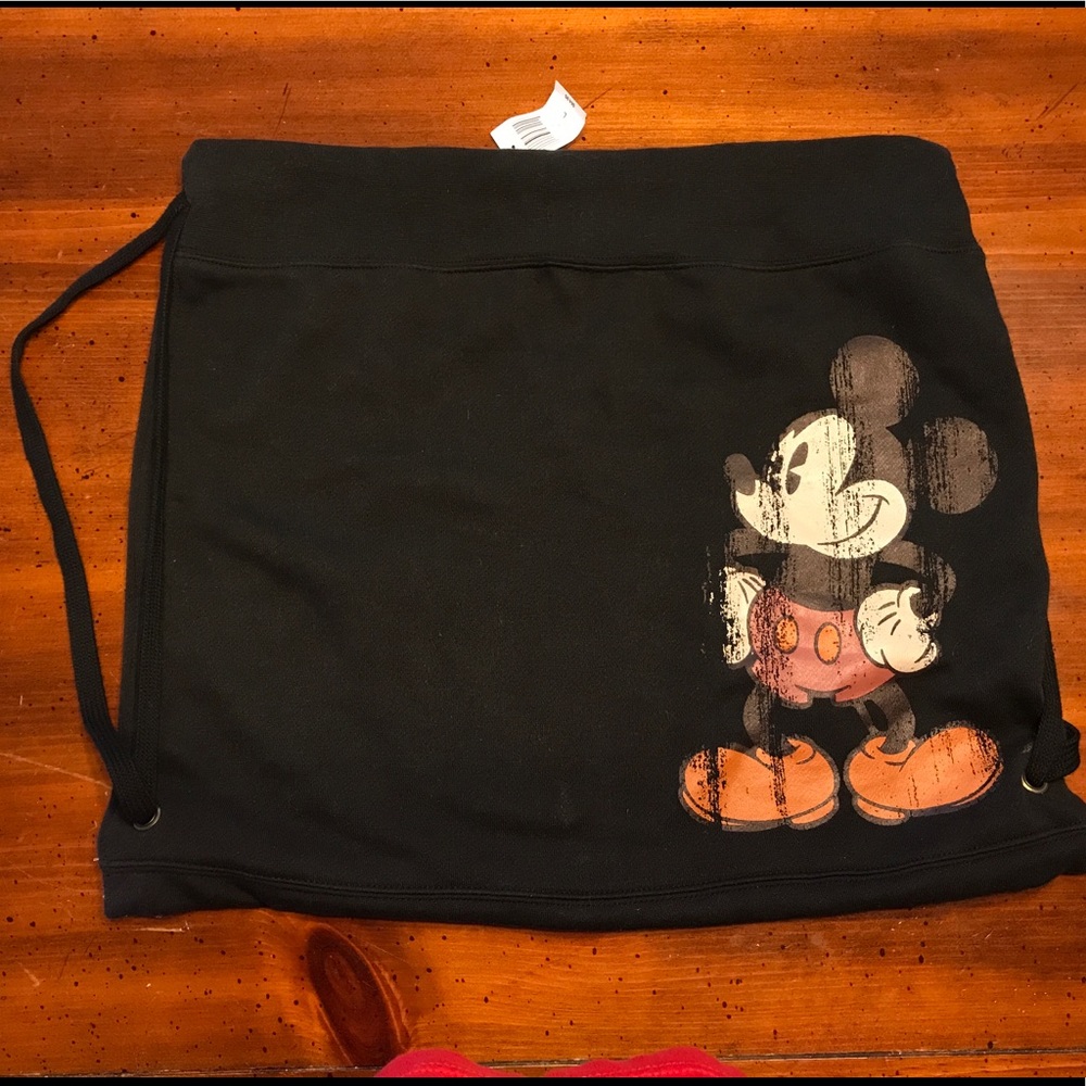 Walt Disney Mickey Mouse String Bag NWT