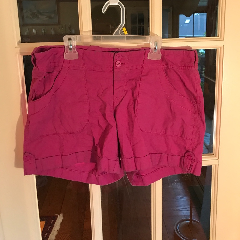 Pink shorts