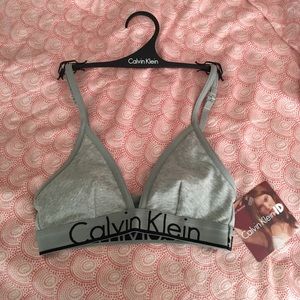 Calvin Klein Unlined Triangle Bra