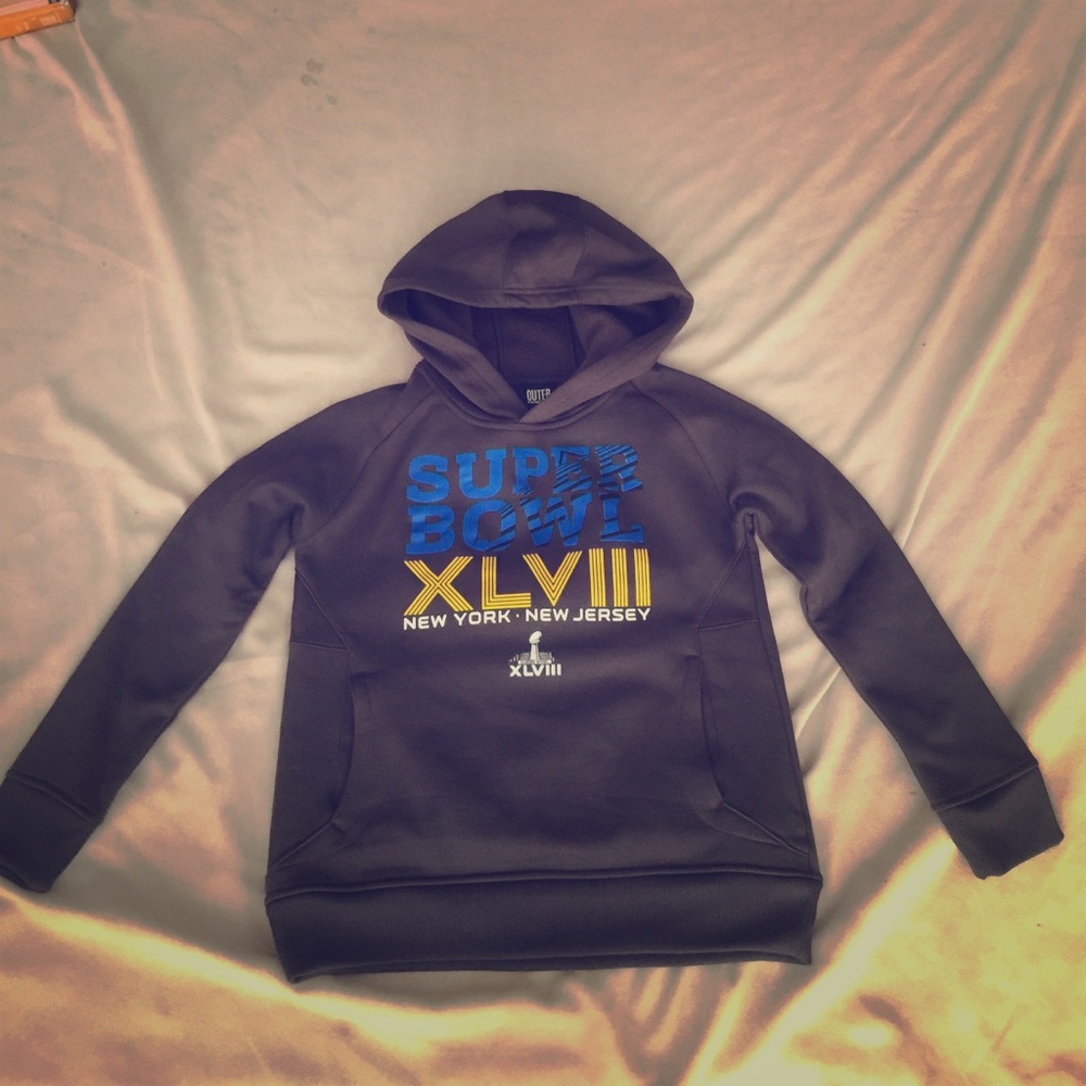 Kids super bowl hoodie