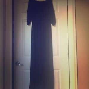 Black formal dress