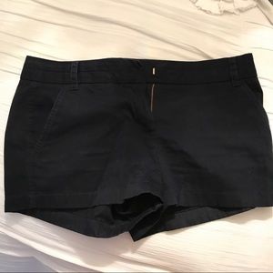 Navy 3" J. Crew Chino Shorts