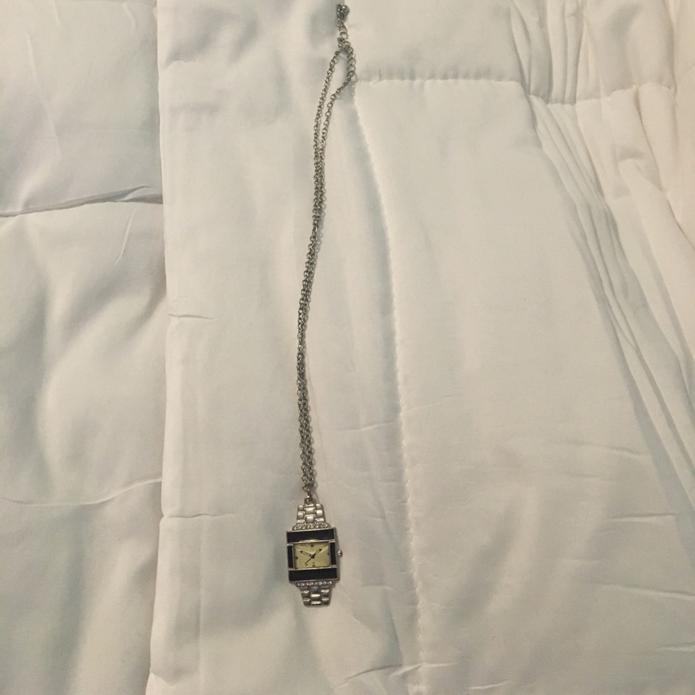 Clock/watch necklace