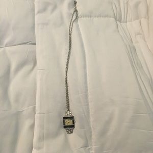 Clock/watch necklace