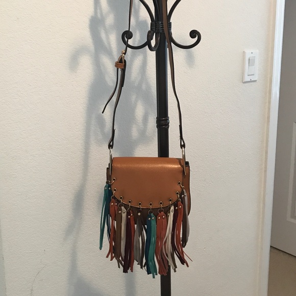 RESTOCKED 🎉HP🎉 9/13 Mini Fringe Crossbody - Picture 2 of 5