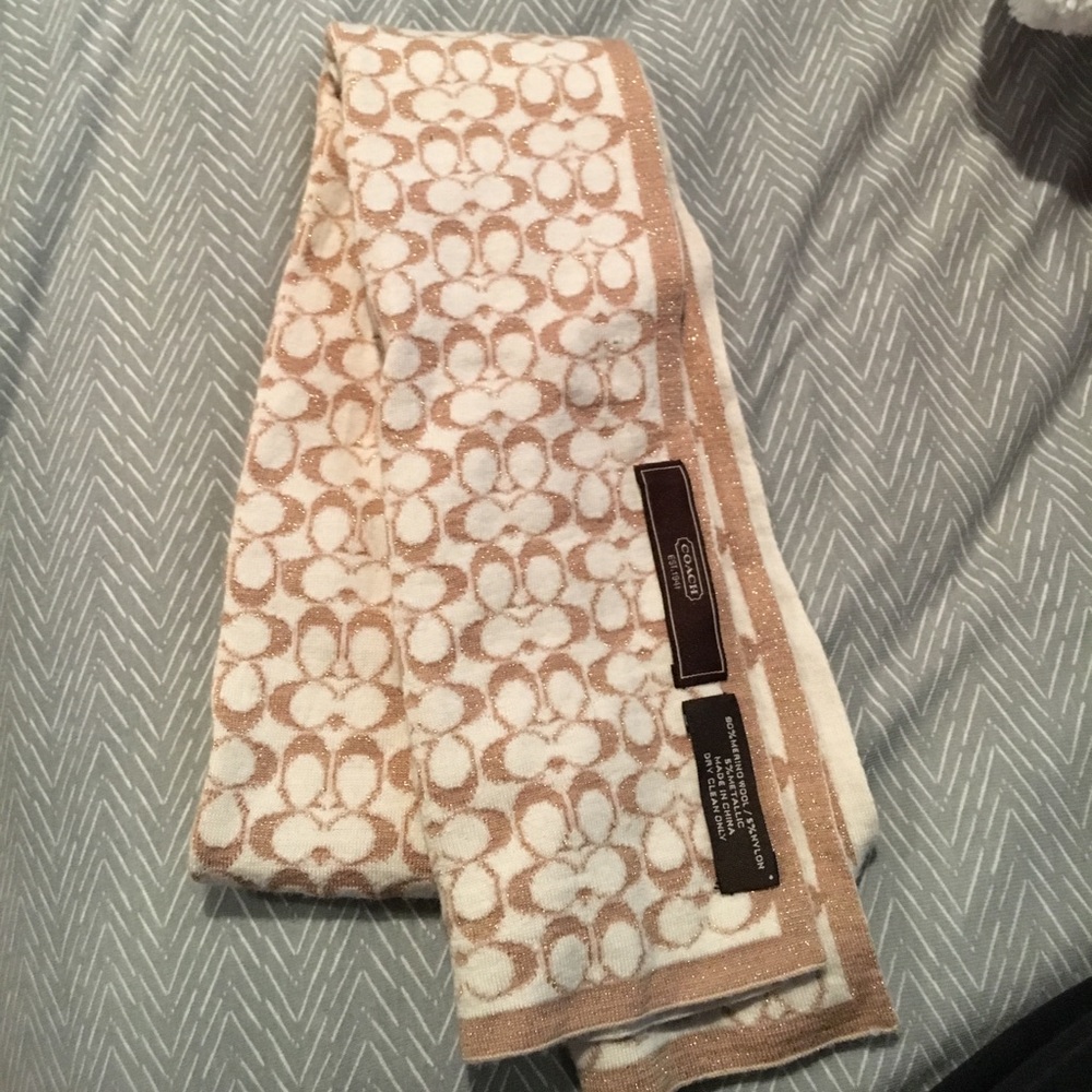 Authentic Coach Reversible Scarf