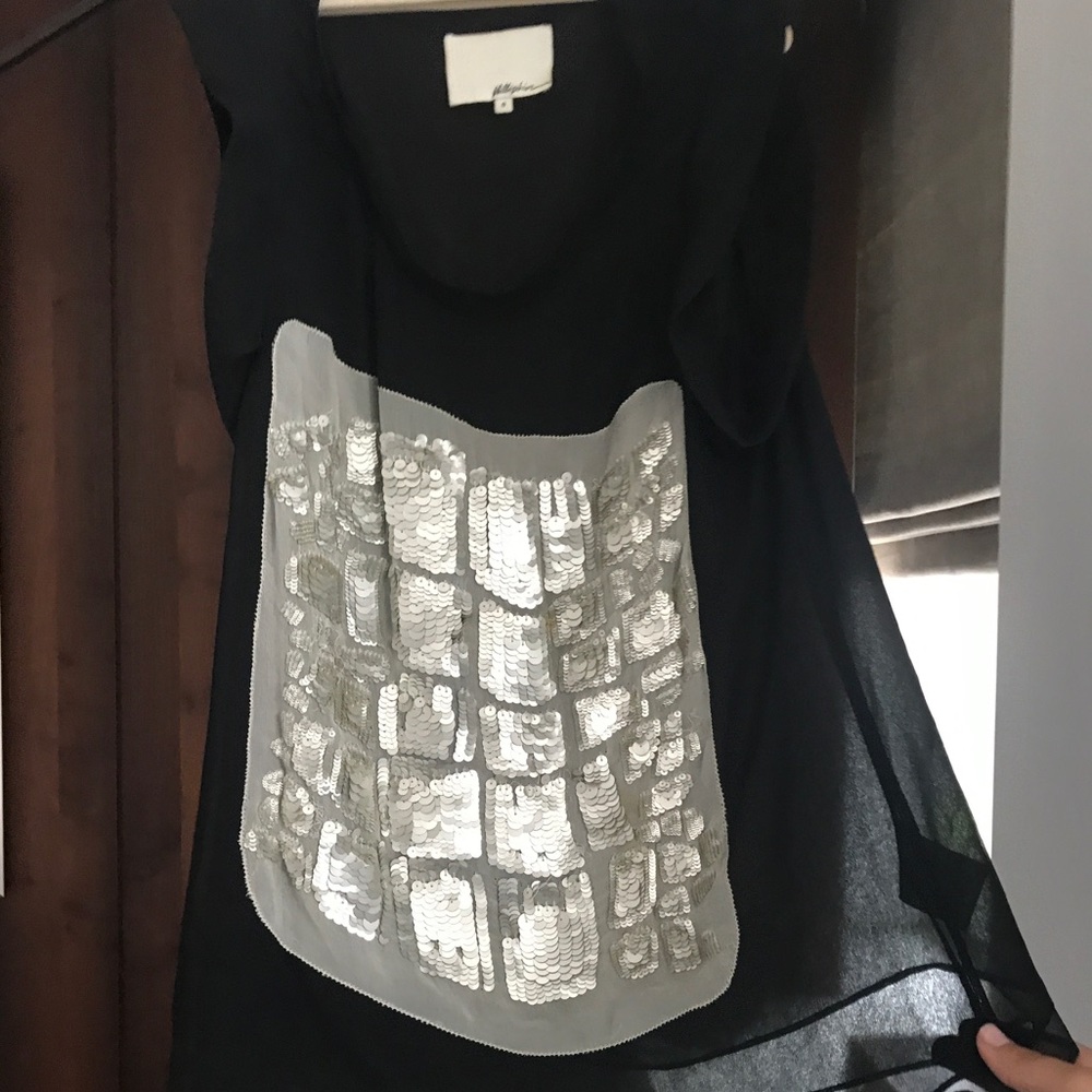 3.1 Phillip Lim Black Blouse