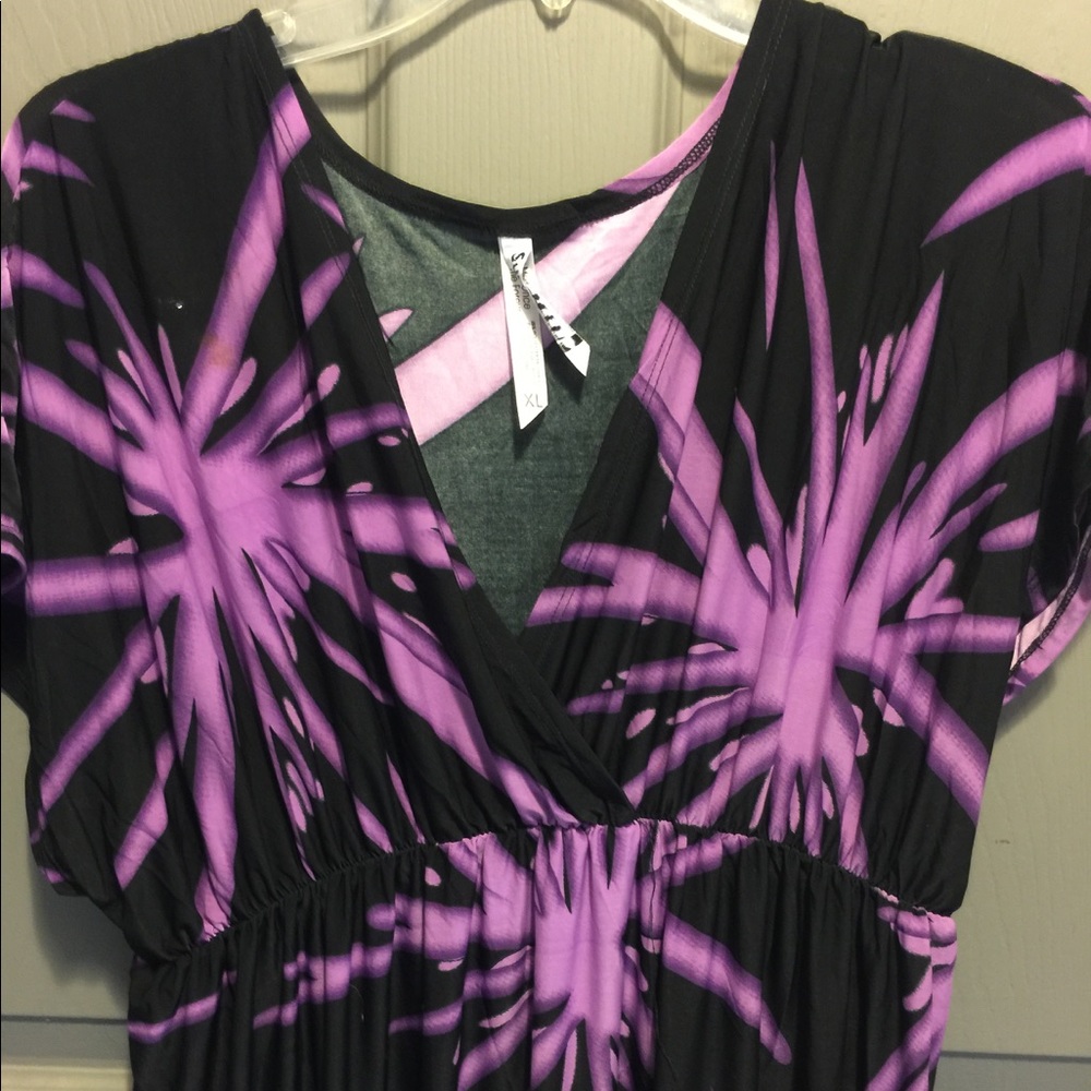 2/$25 Purple / black dress