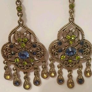 Women's Fashion Rhinestone Dangle Jewelry Earrings