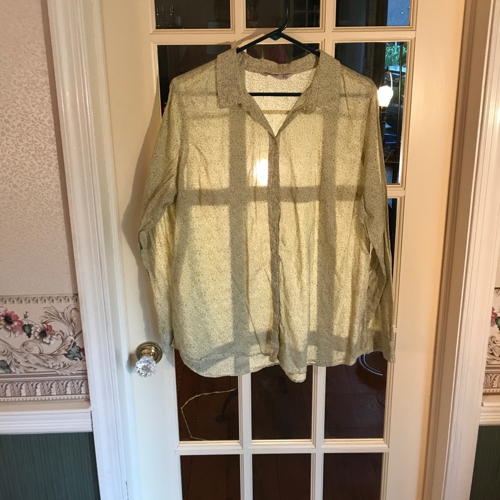 Long sleeve blouse