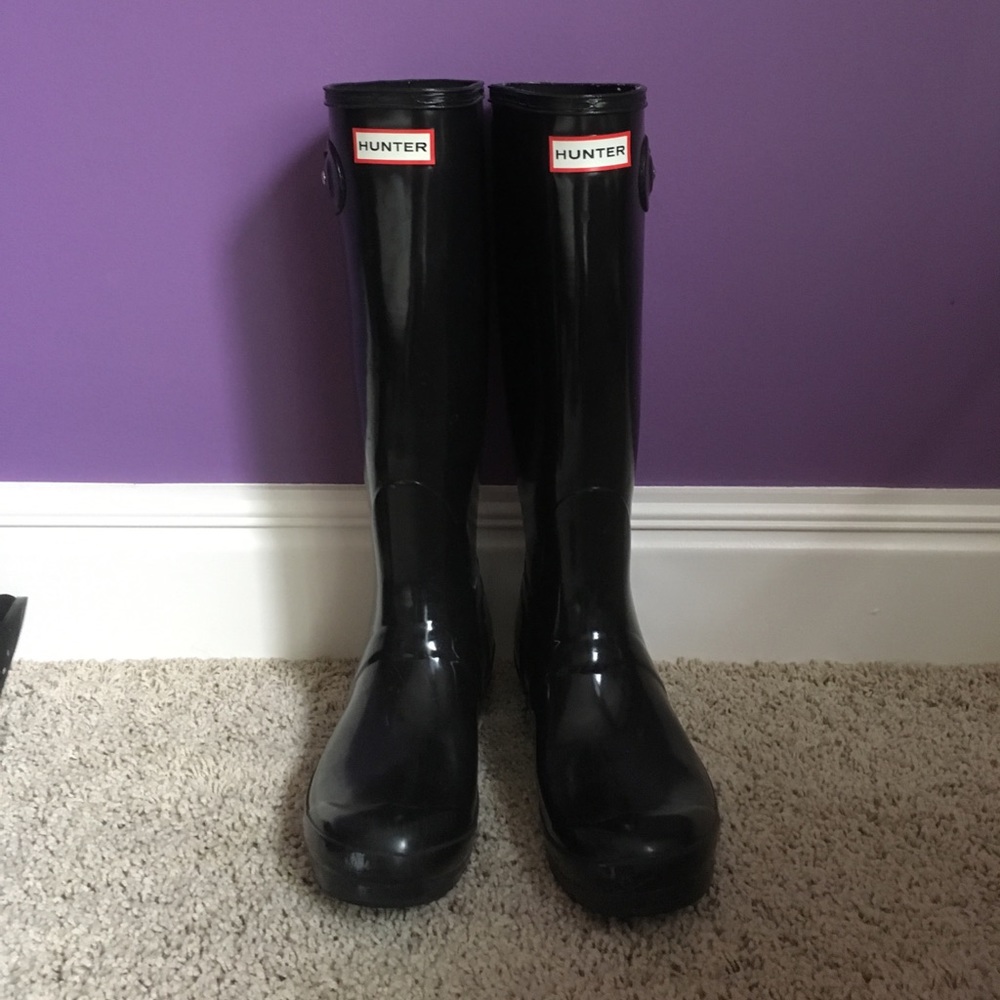 Women's Tall Gloss Hunter Boots