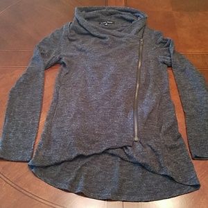 Modcloth Sweet Rain Asymmetrical Wrap Cardigan