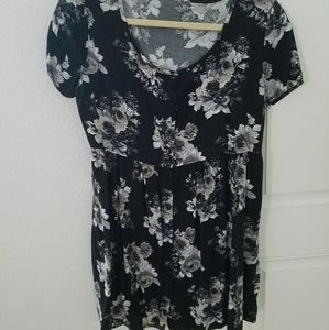 Floral baby doll style dress