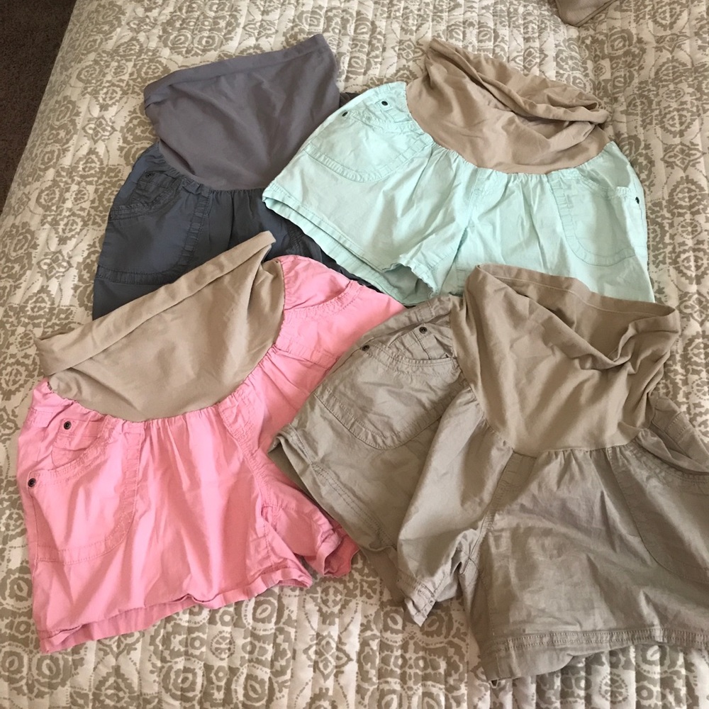 Motherhood maternity shorts!